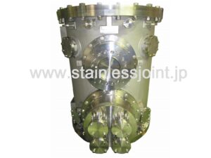 C0047 ステンレス(SUS304)極低温装置(クライオスタット)用真空チャンバー