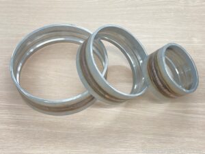 N0009 20180310 ステンレス(SUS316,SUS316L)の裏波溶接テストピースを展示しました。1