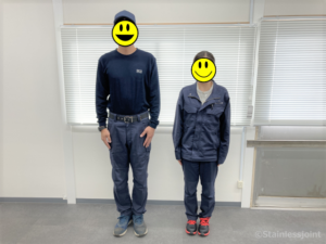 N0063 2023/8/26 作業着を一新しました。